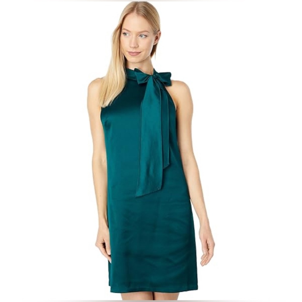 NWT Vince Camuto Neck-Tie Shift Dress